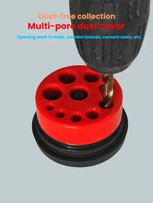 1pc Multi-Specification Drill Bit Drilling Dust Cover, Ash Receiving Bowl, Dust Preventer, Electric Drill Hole Drilling Ash Receiving Tool, Electric Hammer Drilling Ash Blocking Accessory