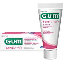 EstiloTendenciaGUM SensiVital Gel Dental – Pasta Dental Para Dientes Y EncíAs Sensibles Con Vitamina E, Pro-Vitamina B5 Y Aloe Vera – 75 MlCalidad PremiumVersióN Mejorada - 1 - Ver 5