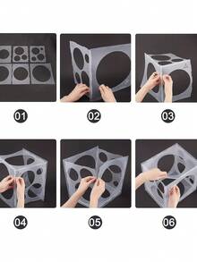 1 cái thước đo bóng bay 11 lỗ, dụng cụ đo bóng bay trang trí có thể gập lại, thích hợp cho cổng bóng bay, cột bóng bay, bóng bay chụp ảnh, bóng bay tiệc tùng, bóng bay sinh nhật, trang trí sinh nhật, trang trí tiệc mừng em bé, trang trí tiệc chào đón. - Nhiều màu - Xem 7