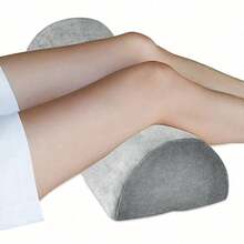 1pc Semicircle Beauty Salon Leg Pilow Rest Pad Neck Pilow Memory Foam Contour Orthopedic Washable Pilowcase Ergonomic Side Sleeper - Multicolor - View 7