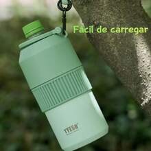 TYESO 900-1000/350-680 Ml Thermal Bottle, Available In Two Sizes. Keeps Drinks Cool Inside, Maintaining The Temperature Of Hot Or Cold Beverages For Up To 24 Hours. Ideal For Physical Activities, Sports, Work, School, Birthday Gifts, And Christmas Presents. - Roxo - 查看 11