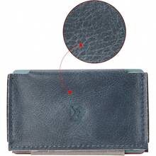 Elastic Minimalist Wallet - Slim Front Pocket Credit Card holder, Azul claro, Talla nica - Talla Única + Azul claro - Ver 10