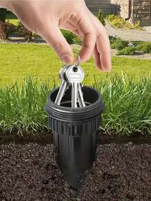 Sprinkler Key Hider, Realistic Hide A Key, Waterproof Key Cash Holder For Outdoor Garden Yard, Easy Push Into The Ground - Multicolor - View 7