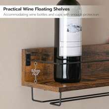 Wine Rack & Wine Glass Rack - كافرستيكونجرو - مشاهدة 6