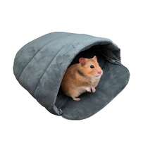 Warm Cotton Nest For Small Pets Like Guinea Pigs, Rabbits, Hamsters, Cats, Enclosed Design, Suitable For Winter