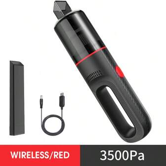  Carsun 手持式车载吸尘器 - 吸尘器和空气除尘器，高功率便携式吸尘器，带吸嘴，适用于汽车、家庭、办公室和宠物