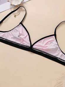 2件/套 无背蜡笔小新随机印花无钢圈文胸套装 - 彩色 - 查看 6