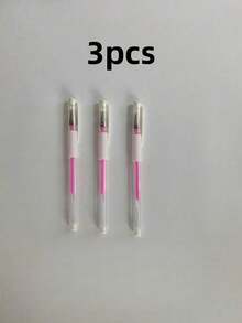 6pcs/4pcs/2pcs Rose Red Eyebrow Microblading Marker Pens, Skin Marking Pens, Eyebrow Permanent Makeup Tattoo Positioning Marker Tools, Affordable Price, Christmas Gift, Cosmetics, Makeup Tools, Cheap Goods, Gifts, Women Gifts, Christmas Present