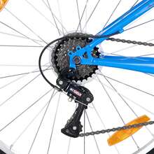 Hiland All-Terrain Mountain Bike (26/27.5 Inch) – Elegant MTB For Women & Men – 18-Speed Gears & V-Brakes – Attractive Colors - 藍色 - 查看 10
