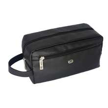 Bolso De Mano, Organizador De Viajes, Dos Compartimentos Semi Impermeable, Diseño Juvenil. Ecko. - Negro - Ver 3
