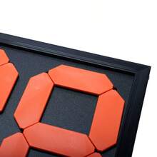 1pc Reversible Basketball/Football Training & Match Digital Scoreboard: IN/OUT Dual Indicator, Portable Scoring Tool - Multicolor - View 3