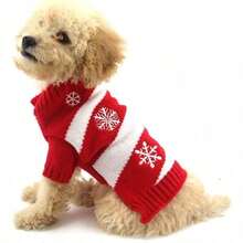 YNacoco Sueteres para perros y gatos pequeños de renos para año nuevo navidad. - XS - Ver 2