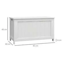 Storage Bins With Lids - White - View 3