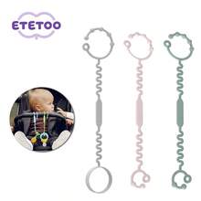 3pcs Silicone Baby Safety Tether Toys, Suitable For Stroller, High Chair, Car Seat, Baby Dining Table - Multicolor - View 7