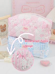 Bộ 1 túi đựng dụng cụ tạo kiểu tóc chống thấm nước, bao gồm máy uốn tóc, máy sấy tóc, kẹp tóc và máy duỗi tóc, túi đựng đồ du lịch dung tích lớn, hộp đựng máy uốn tóc và máy sấy tóc. - Nhiều màu - Xem 10