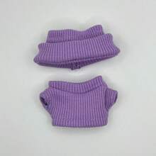 1套迷你10厘米娃娃服装套装，兼容第四代娃娃，包含服装配件、帽子和毛衣套装，娃娃换装服装（不含娃娃）