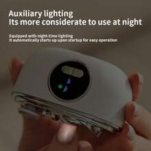 1pc Rechargable Portable Handheld Multifunctional Nail Clippers, Smart Electric Nail Clipper With Anti-Pinch, Nail Polishing, Illumination, Color Box Packaging, Great Gift Ideas For Christmas And Valentine's Day