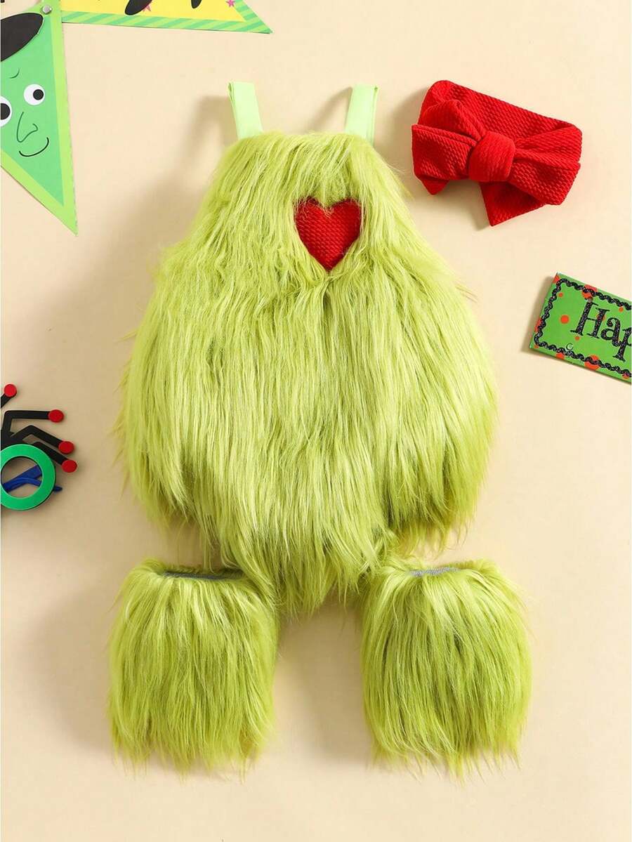 Baby Girls Bodysuits - Green - View 1