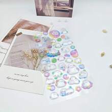 1 Piece Cartoon 3D Rhinestone Sticker, Cartoon Animal Self-Adhesive Sticker For Scrapbooking, Stationery Decoration, DIY Projects, Office Supplies, School Supplies And Crafts - Multicolor - View 13