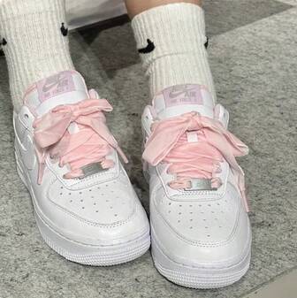 Nike Nuevas zapatillas casuales para mujer, zapatos de suela gruesa y de caña baja