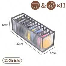 Foldable Drawer Organizer Boxes, Underwear, Socks, Bra Storage Containers - Multicolor - View 10