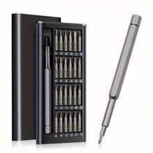 24-In-1 Small Precision Screwdriver Set, Made Of High-Quality S2 Steel, Professional Mini Magnetic Repair Tool, Ideal Holiday Gift For Men - 24 CÁI - Xem 3
