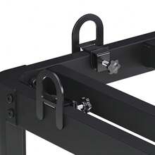 Non Slip Mattress Gaskets 6PCS, Adjustable Mattress Holder For Bed Frame, Keep In Place Sliding Gripper, Anti-Slip Metal Slide Stopper, Black,6PCS,Black - 黑色 - 查看 9