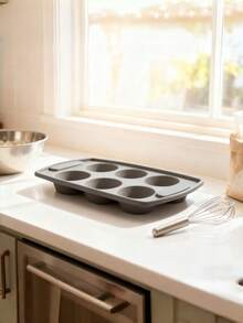 Brodark 4/5/24/33pcs Silicone Baking Mold Set - Non-Stick Round Cake, Donut, Muffin And Toast Molds - Durable, Easy To Clean, Ideal For Home Baking, Essential Baking Supplies | Modern Kitchen Tools | Durable Silicone - Grey - View 10