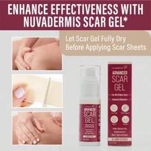 Nuvadermis Medical Grade Water Resistant Reusable Silicone Scar Sheets - Clear - 4ct - White - View 8