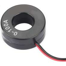 Pantalla de Voltaje de CA Voltímetro Digital LED, Amperímetro de 120 V CA 80 300 V Pantalla Digital Pantalla de Alta Precisión Indicador de Medidor de Corriente de Voltaje - Amarillo - Ver 5