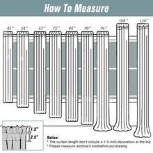 Dusty Blue Sheer Curtains 63 Inch Length 2 Panels, Voile Sheer Curtain For Living Room, Breathable Light Filtering Window Treatments, Soft Fabric Dual Rod Pocket Drapes, 2x42Wx63L Inches,42inchWx63inchL(Packof2),Dusty - Bụi bặm - Xem 8