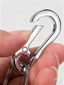 重型钥匙扣夹，弹簧扣钥匙圈链快速释放，男女通用钥匙挂钩