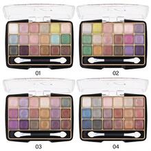 New 18-Color Eyeshadow Palette Built-In Double-Headed Brush Two-In-One Matte Pearlescent Eyeshadow Palette Inner Material Upgrade Long-Lasting Non-Fading Is A Perfect Christmas Gift, The Best Gift For Friends - 04# - Xem 3