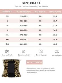 FeelinGirl High Compression Tummy Trimmer Control Waist Trainer Belt Body Shaper With Triple Wrap - Amarillo - Ver 7