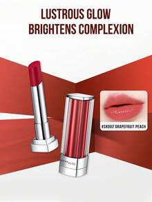 Maybelline LITTLE LIGHT TUBE LIPSTICK #SRD02 GRAPEFRUIT PEACH 3G/0.10OZ, LUSTROUS GLOW BRIGHTENS COMPLEXION, RICH COLOR SHINY GLOW HYDRATING GLASSY PLUMP LIPS, 8H Non-DNESing &Wrink 3-Step Easy Application for Natural Sweet Vibes Daily Makeup & Plump 3D Lips - 美寶蓮縱情耀唇膏 SRD02 - 查看 7