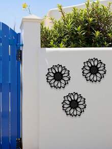 Large Sunflower Metal Wall Decor - Rustic Home Decoration Sculpture, Ideal For Living Room And Housewarming Gift In Spring