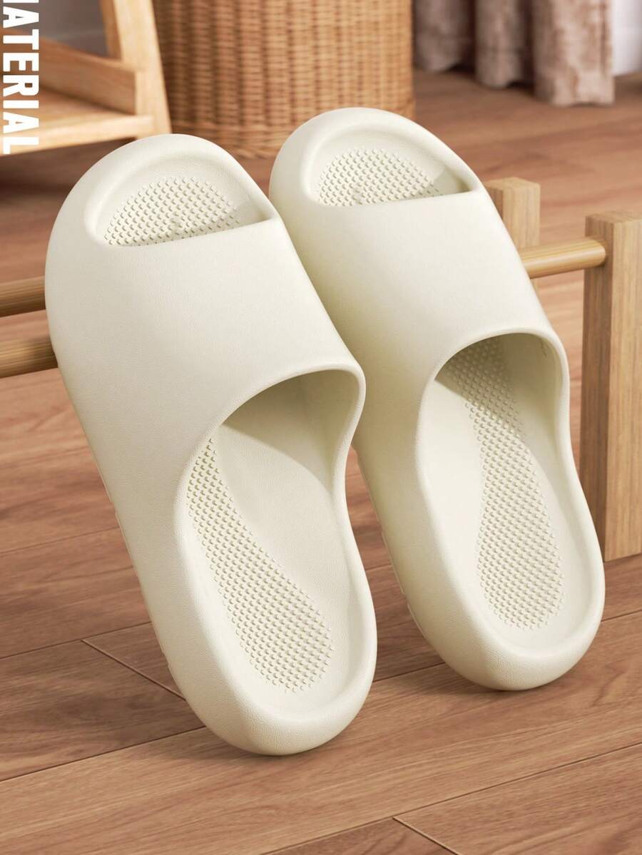 New EVA Slippers, Wear-Resistant Thick Sole, Indoor/Outdoor, Bathroom, Shower Sandals For Women
