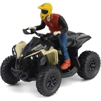 BRP Bombardier Models 1: 32 Rplica de fundicin a Troquel Can - Am Renegarde X XC 1000R, Bronceado Desierto y Negro carbn, artculo 60009