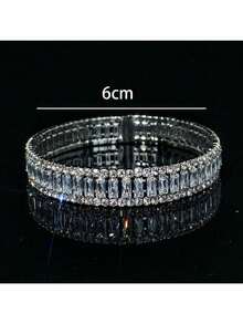1pc 18K Gold Plated Copper Luxury Minimalist Style Bracelet For Women, Suitable For Daily Wear - Multicolor - View 6