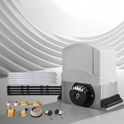 Electric Sliding Gate Opener 1200KG Keypad 4M