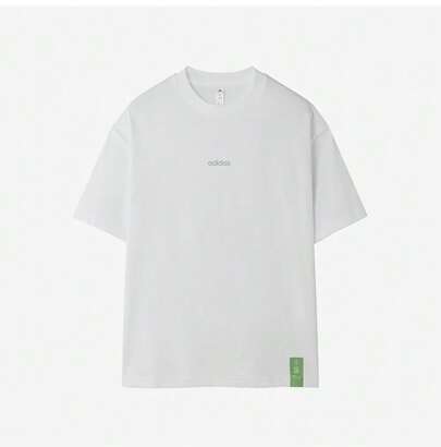 Adidas Tee-shirt de sport à manches courtes minimaliste et respirant, unisexe, pour l'été