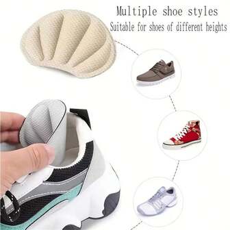 New Self-Adhesive Insoles, Sports Running Shoes, Adjustable Heel Padding, Gripper Protection Stickers, Patch Foot Care Pads