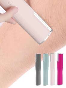 1 Piece Ultrasonic Hair Remover Electric Shaver - Painless Leg & Armpit Hair Removal, Rechargeable Bikini Trimmer For Women | Cordless Epilator - Multicolor - View 2