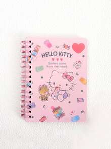 Sanrio 1pc Cute Notebook, Cinnamon Roll Kuromi Melody Anime Memo Pad, Adorable Cartoon Weekly Planner, Writing Paper, Gift For Girls, Back To School Supplies - Multicolor - View 12