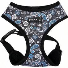 YPuppia Cynthia Arnes para Perro A sobre la Cabeza diseño de Cachemira de Moda para Primavera y Verano para Perros pequeños y medianos Negro Talla M - Negro_Cynthia+Grande - Ver 1