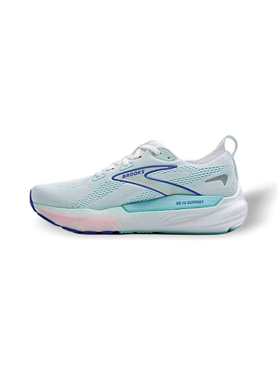 Brooks Glycerin GTS 22 女式跑步鞋 吸汗透气 轻便 弹性好 结实耐用 易洗 多功能 运动户外 日常上学 白色/浅薄荷绿/浅粉色 1204351D110 - 白色/淺薄荷綠/淡粉紅色 - 查看 1