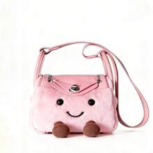 Original Design Lucky Cat Jely Doll Bag, Super Cute Plush Mini Lindy Bag, Single Shoulder Crossbody Doctor Bag 2025 - 5445 粉紅色 - 查看 2