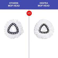 Spin Mop Replacement Head 4 Pack Mop Refill Compatible With Ocedar Triangle Swivel Mops Microfiber Swivel Mop Refill,Deep Clean,Machine Washable And Easy To Replace - ColorC - 查看 2