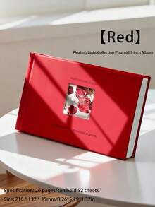 1 Set Of 14 Sheets Instant Film Photo Album, Can Hold 52 3-Inch Photos, DIY Memory Book - Multicolor - View 12