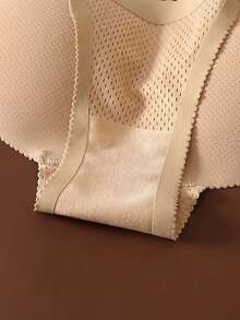 加垫提臀无缝塑身内裤，低腰可调节透气收腹女士内衣